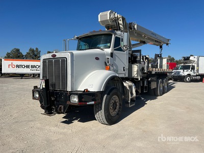 National 14127H 33 ton Straight Boom on 2014 Peterbilt 365 6x6 Boom Truck