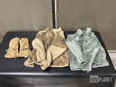 (39) Cold Weather Jackets & (1) Pair of Cold Weather Mittens