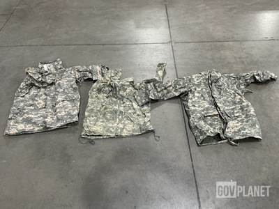 (47) Cold Weather Parkas, (18) Wet Weather Jackets & Assorted Items