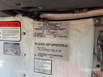 2019 Utility 53 ft T/A Refrigerated Trailer
