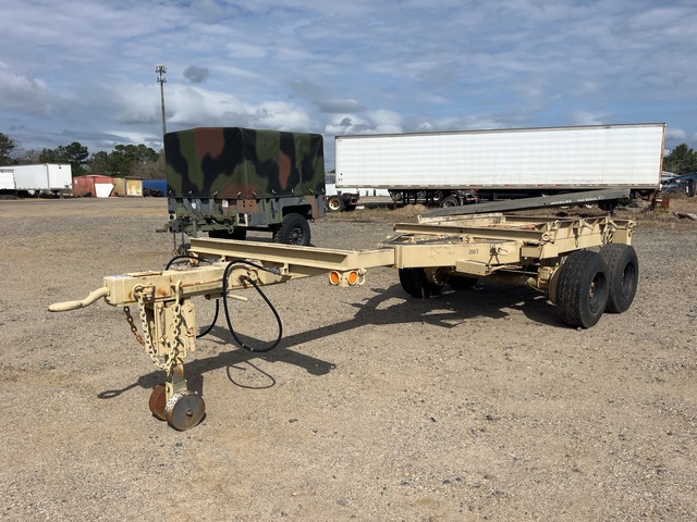 US ARMY Tank Automotive Command M796 T/A Bolster Trailer