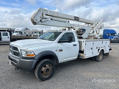2003 Terex 45 ft on 2011 Dodge Ram 5500 4x4 Bucket Truck
