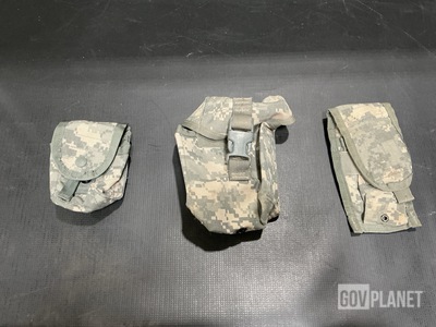 (121) Hand Grenade Pouches, (167) M4 Two Mag Pouches & Assorted Items