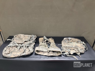 (14) Large Field Rucksacks, (50) Fighting Load Carriers & Assorted Items