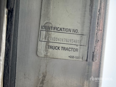 2008 Kenworth T800 6x4 Cabina con cuccetta per trattore stradale