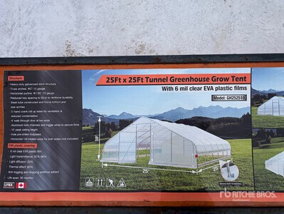 2025 Lynx GH252510 25 x 25 Greenhouse Divers - Équipement d'aménagement paysagé  (Unused)