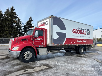 2014 Kenworth T370 4x2 Moving Van Truck