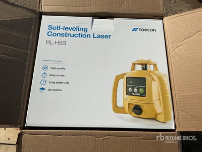 2026 Topcon RL-H5B Self-Leveling Rotary Niveau laser (Unused)
