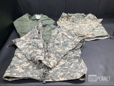 (83) Wet Weather Jackets, (5) Cold Weather Jackets & Assorted Items