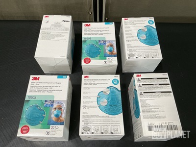 (42) Packages of 3M 1860S N95 Particulate Respirator & Surgical Masks