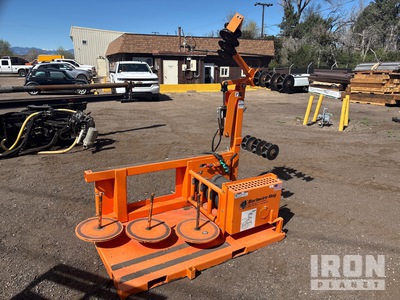 2024 Barbwire Hog 44.5 in Skid Steer Fence Installer Attachment