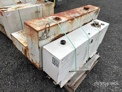 Quantity of (2) 2022 Portable Steel Diesel Fuel Tank