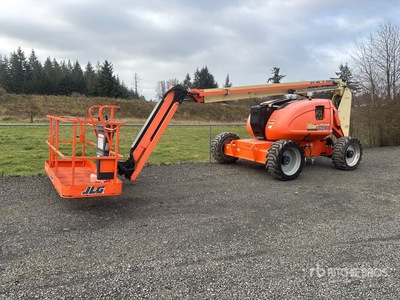 2016 JLG 600AJ 4WD Dual Fuel Telescopic Boom Lift