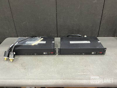 (2) APC AP7753 Automatic Transfer Switches
