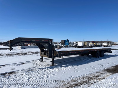 2009 Tarnel 30 Ft T/A Gooseneck Equipment Trailer