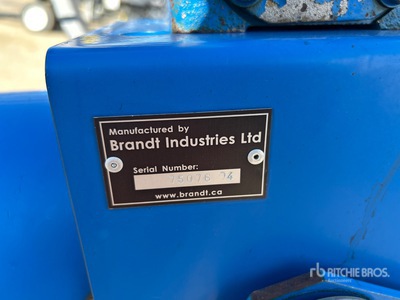 Brandt 852 8 in x 52 ft Ślimak do ziarna