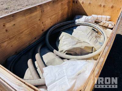 Quantity of (2) 3,000 Gallon Collapsible Water Tanks w/ Rigid Hose