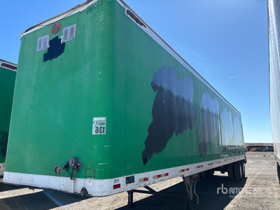 2000 Great Dane 733TJW45 45 ft x 96 in T/A Gesloten aanhangwagen