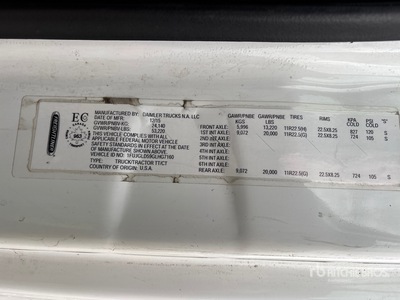 2016 Freightliner Cascadia 125 3-Achs Sattelzugmaschine