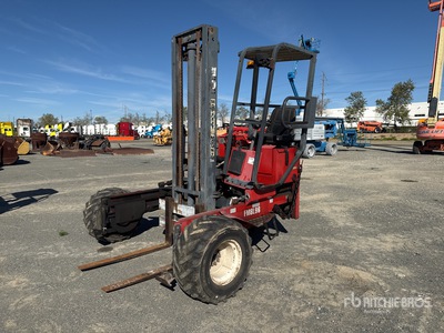1998 Moffett M5000 5000 lb 3x3 Op vrachtwagen gemonteerde vorkheftruck