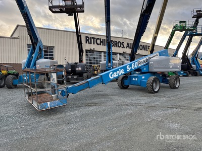 2004 Genie S-60 4WD Diesel Podnośnik teleskopowy