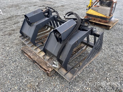 Suihe 72 in Skeleton スキッドステア用グラップル