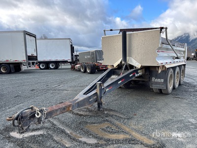 2019 Renn SL1700 17 ft Tri/A Pup Dump Trailer
