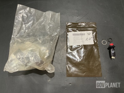 (40) Push Buttons, (8) Bumpers, (69) Rings & Assorted Items