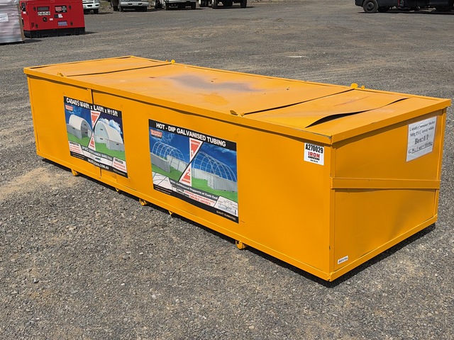 EXEQ C4040S 40 ft x 40 ft x 15 ft Container Shelter (Unused)