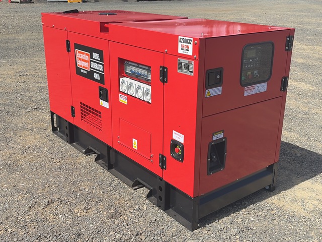 2025 EXEQ 40-3 40 kVA Skid-Mounted Generator Set (Unused)
