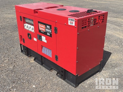 25 kVA Skid-Mounted 25KVA -1 Single Phase Generador    (Unused)