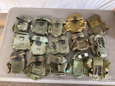 (11) Field Packs, (23) Belts, (40) Sustainment Pouches & Assorted Items
