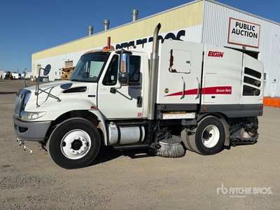 Elgin Broom Bear on 2013 International 4300 Sweeper Truck