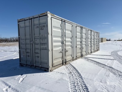 2025 40 ft High Cube Multi-Door Storage Container