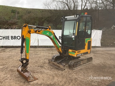2019 JCB 16c-1 Mini pelle hydraulique