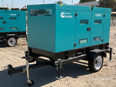 2026 Cummins CS110-4 110 kVA Mobile Generator Set (Unused)