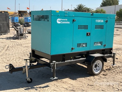 2026 Cummins CS110-4 110 kVA Mobile Generator Set (Unused)