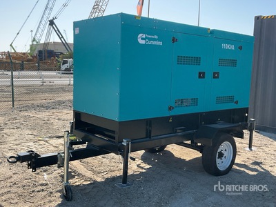 2026 Cummins CS110-6 110 kVA Mobile Generator Set (Unused)