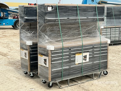 Quantity of (2) LEAP LT72WB15DRC Workbench / Tool Cabinet (Unused)