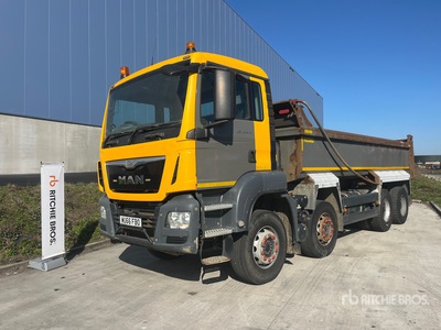 MAN TGS 35.400 8x4 Twin-Steer ダンプトラック（4軸）