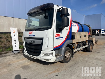 2016 Battioni Pagani Mec 2000 H LF DX D45 LONG LIFE 30.51 on 2016 DAF LF180FA 4x2 Vacuum Tanker Truck