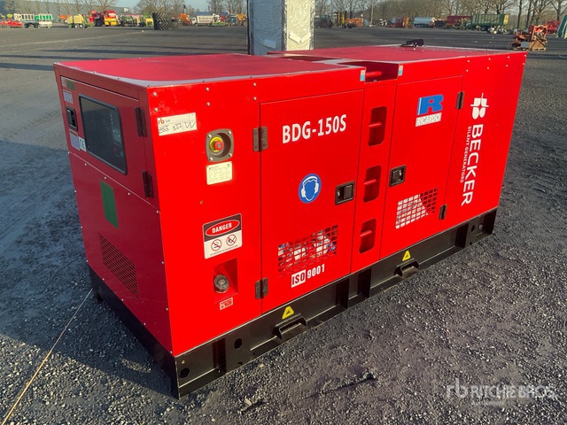 2026 Becker BDG-150S 120KW/150KVA Generator Set (Unused) | Ritchie Bros ...