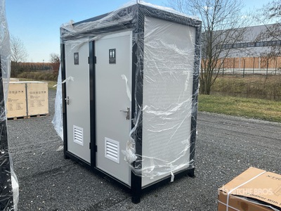 2025 DOUBLE-WC-LUXURY Draagbaar toilet (Unused)