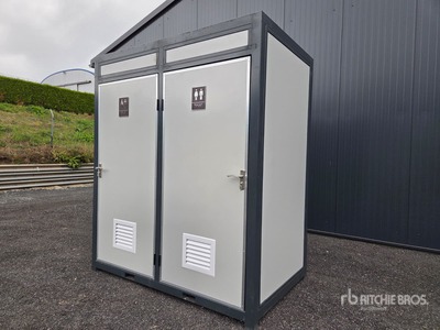 2025 DOUBLE-WC-LUXURY Portable Toilet (Unused)