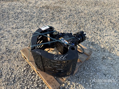 2026 Haener HGR50R + GR30CF Rotating Sorting Excavator Grapple (Unused)