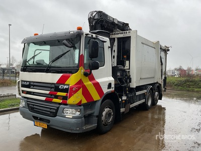 2014 DAF CF250 EEV K 6x2 Waste Collection Truck