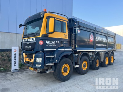 2015 MAN TGS49.480 10x8 ダンプトラック（4軸）