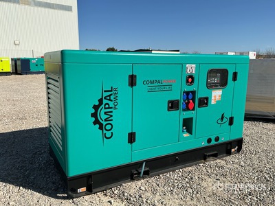 2025 Compal VG-R50 62.5 kVA Generator Set (Unused)