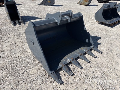 Strickland 60 in Loading Excavator Bucket - Fits Kobelco SK140