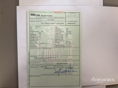 1999 Bobcat 751 Kompaktlader